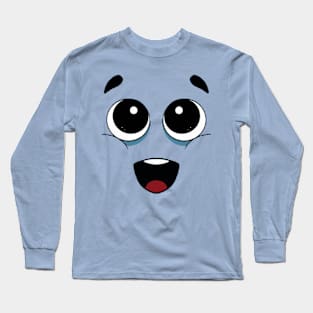 Smiling emoticon Long Sleeve T-Shirt